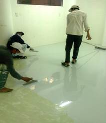 Nền epoxy Vincom Hùng Vương – Cần Thơ